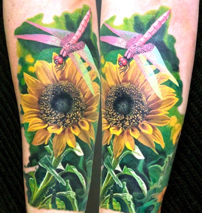 Sunflower Tattoo Ideas - 20 Sunflower Tattoos <3 <3