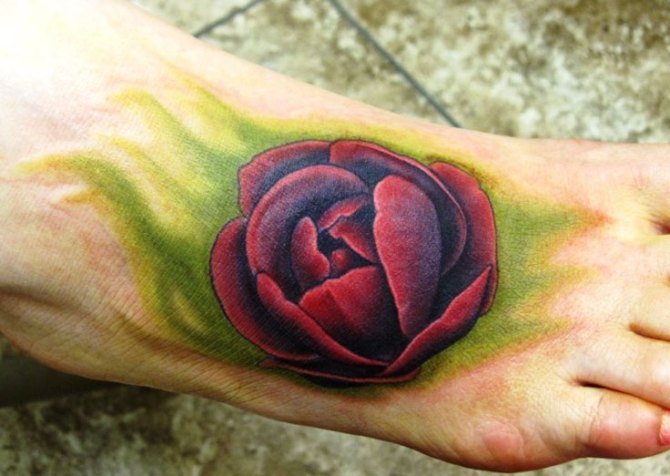 Red Tulip Tattoo - Tulip Tattoos 