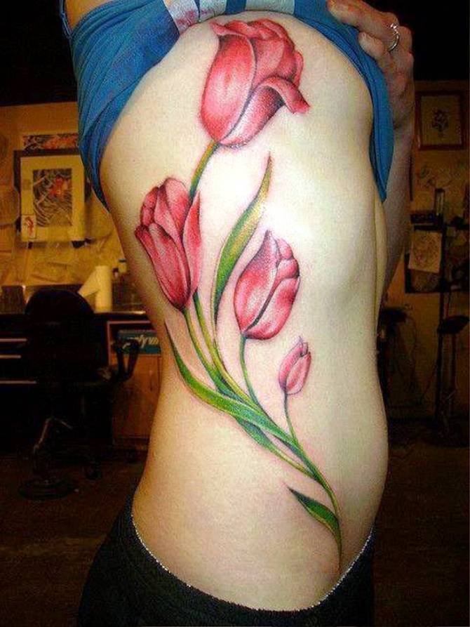 Tulip Tattoo - Tulip Tattoos 