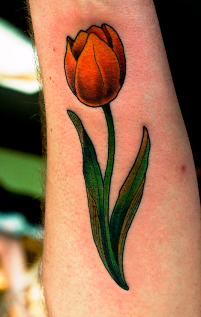  Tulip Tattoo - Tulip Tattoos 