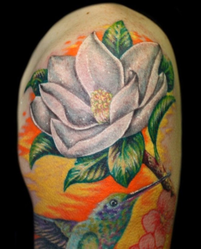 Magnolia Tattoo - 20+ Magnolia Tattoos <3 <3