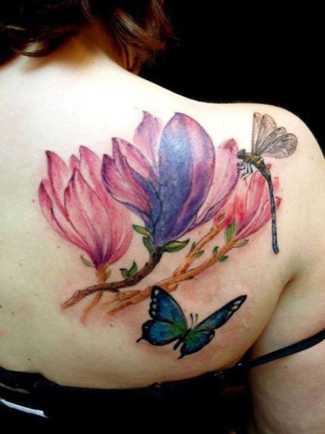  Magnolia Flower Tattoo - 20+ Magnolia Tattoos <3 <3