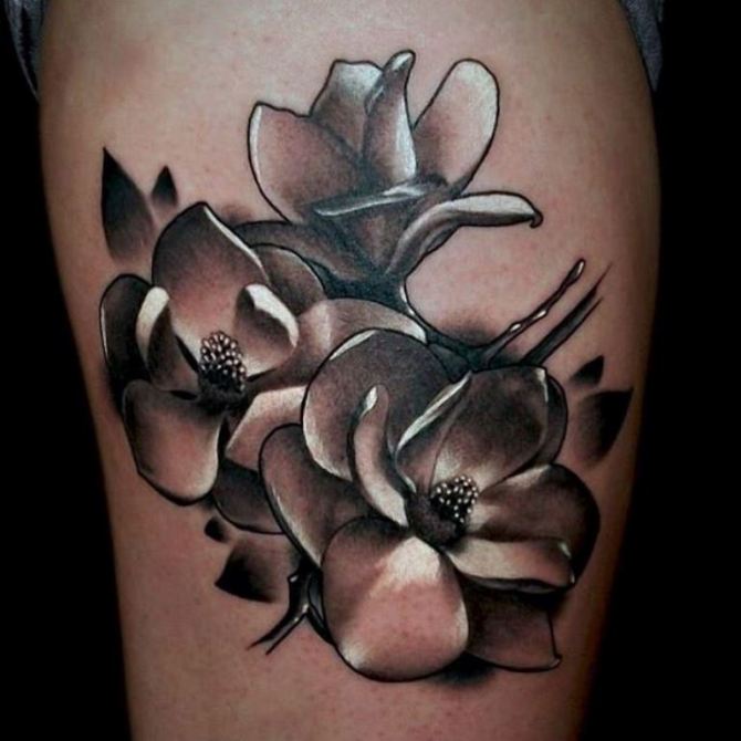  Steel Magnolia Flower Tattoo - 20+ Magnolia Tattoos <3 <3