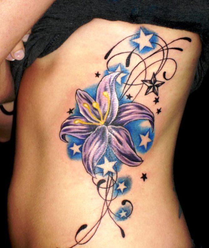Star Tattoo for Women - 20+ Lily Tattoos <3 <3