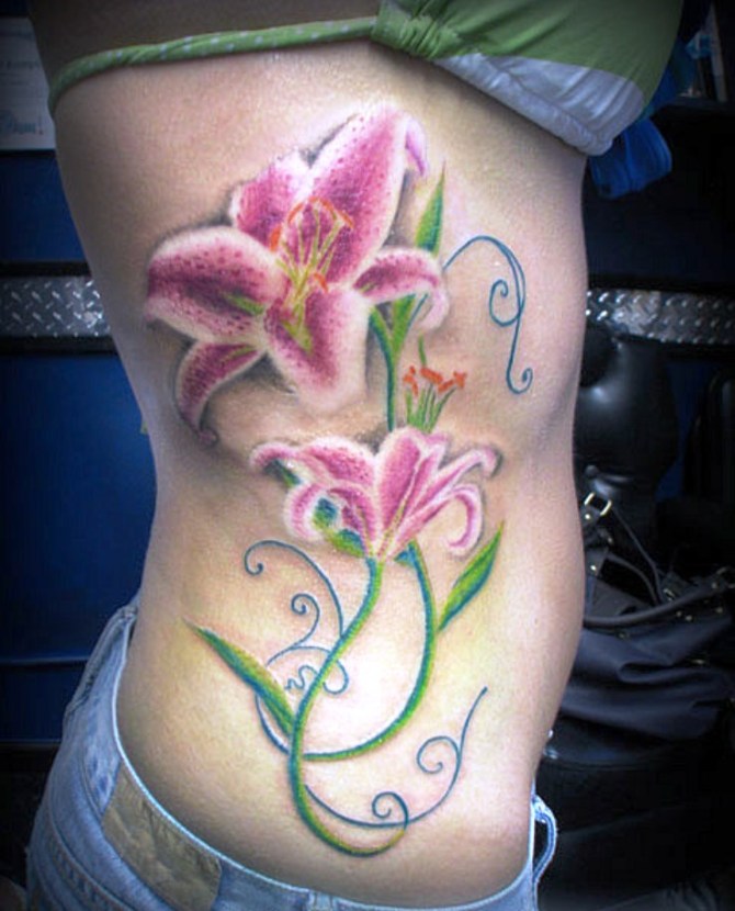  Stargazer Lily Tattoo on Wrist - 20+ Lily Tattoos <3 <3