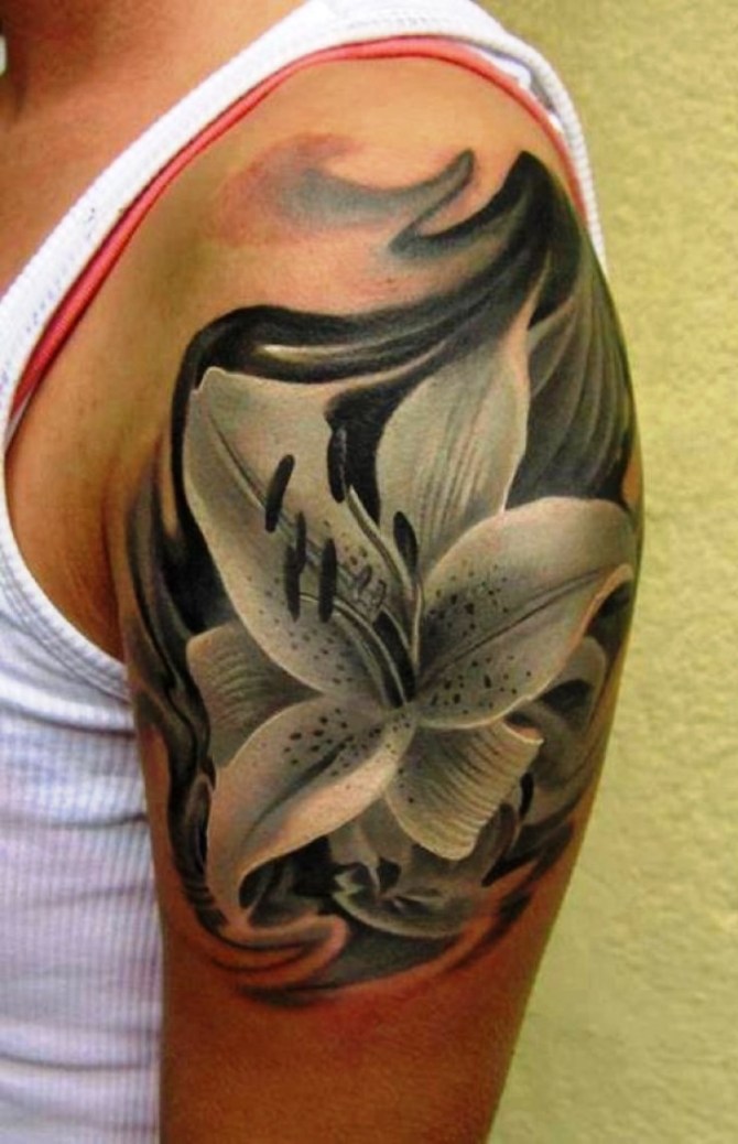 Lily Tattoo for Guys - 20+ Lily Tattoos <3 <3