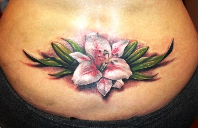  Lower Back Flower Tattoo - 20+ Lily Tattoos <3 <3