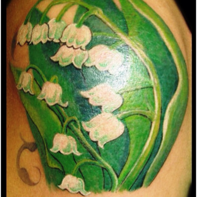  Lily of Valley Tattoo - 20+ Lily Tattoos <3 <3