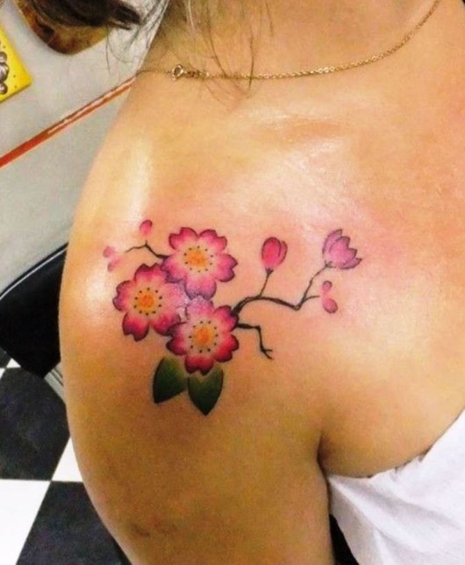 Tattoo Cherry Blossom - Cherry Tattoos