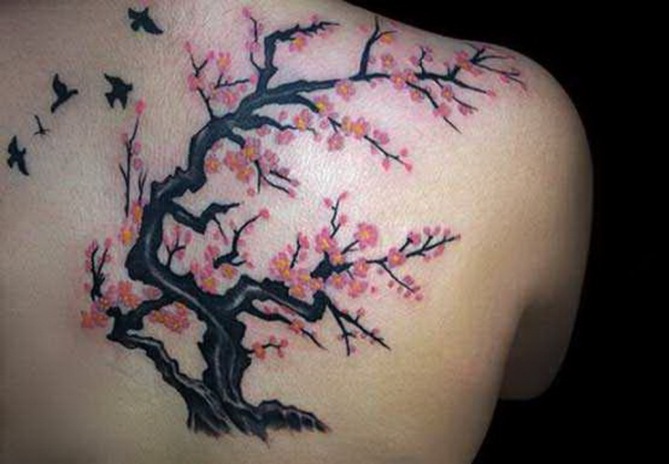 Cherry Tree Blossom Tattoo - Cherry Tattoos