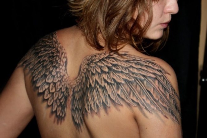 Tattoo Wings on Back - 20+ Wings Tattoos <3 <3