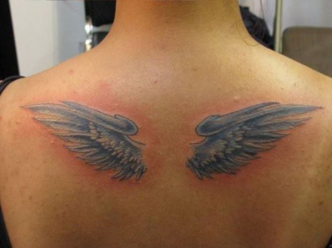  Small Angel Wings Tattoo - 20+ Wings Tattoos <3 <3