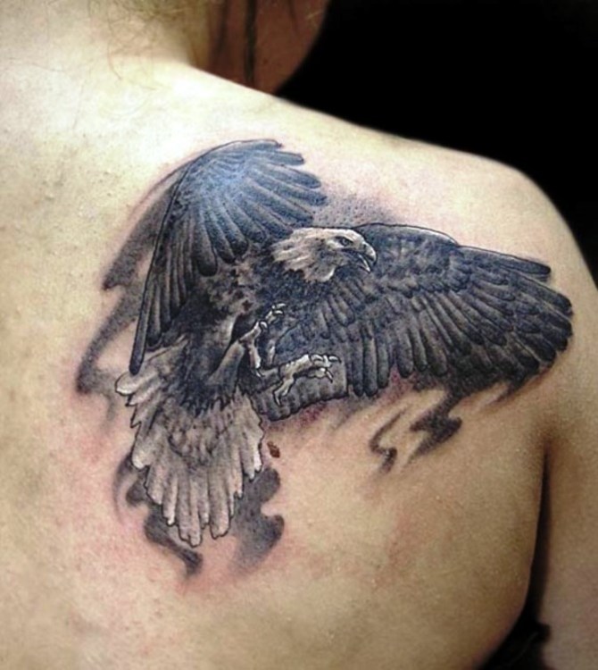 Tattoo on Guy Blade - Eagle Tattoos <3 <3