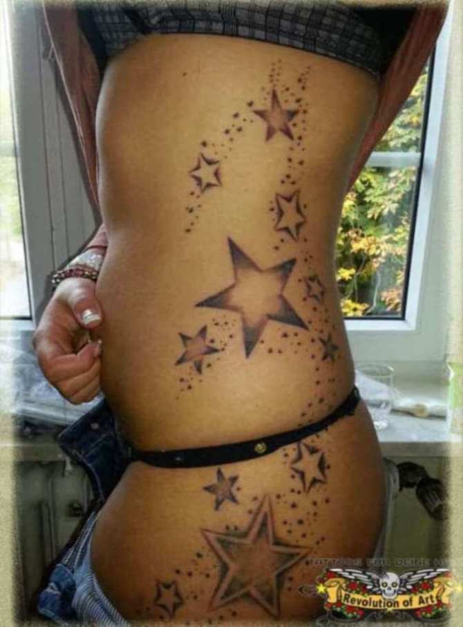  Unique Tattoo for Women - 20+ Star Tattoos <3 <3