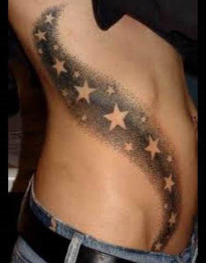 Negative Stars Tattoo Designs - 20+ Star Tattoos <3 <3