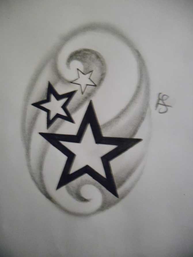 Tattoo Star Design - 20+ Star Tattoos <3 <3