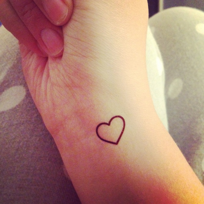  Temporary Tattoo - 40+ Heart Tattoos <3 <3