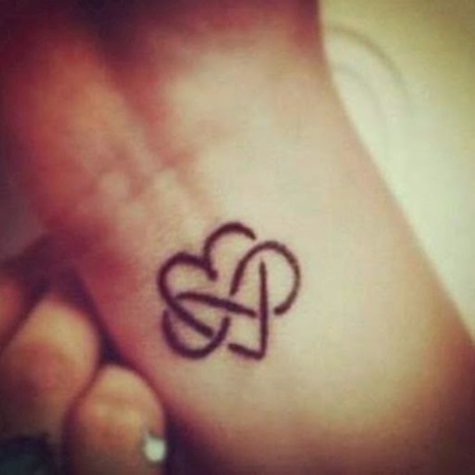 Tattoo Heart and Infinity - 20+ Infinity Tattoos <3 <3
