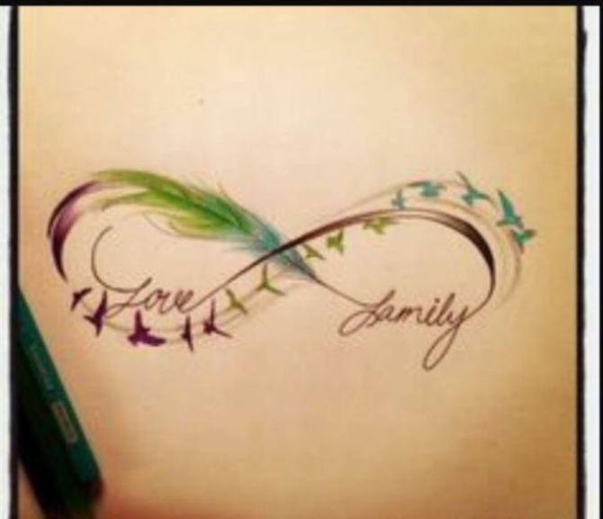  Infinity Family Tattoo - 20+ Infinity Tattoos <3 <3