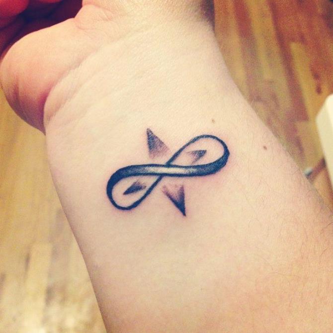 Infinity Symbol and Star Tattoo - 20+ Infinity Tattoos <3 <3