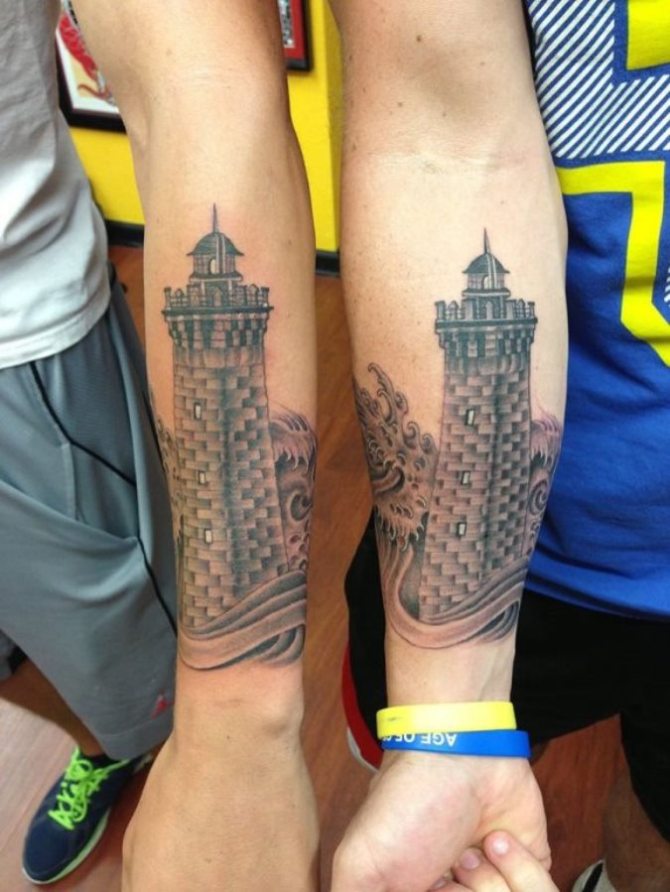  Castle Tower Tattoo - Castle Tattoos <3 <3