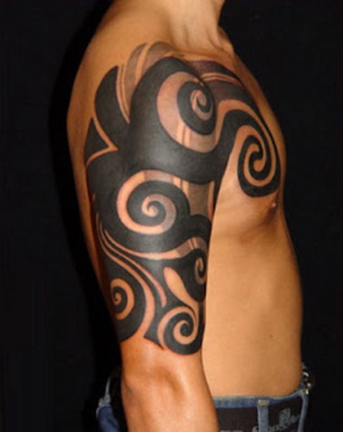 Tattoo for Arm - 40+ Tribal Sleeve Tattoos <3 <3