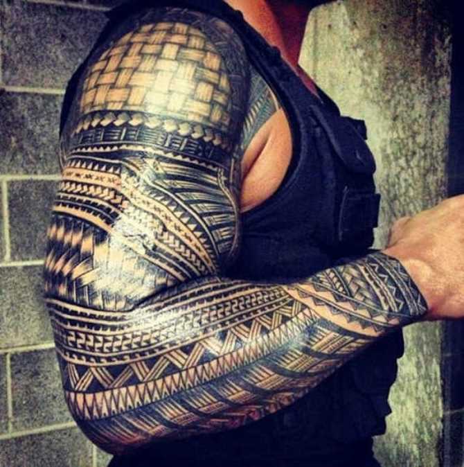 Tattoo Arm Sleeve - 40+ Tribal Sleeve Tattoos <3 <3