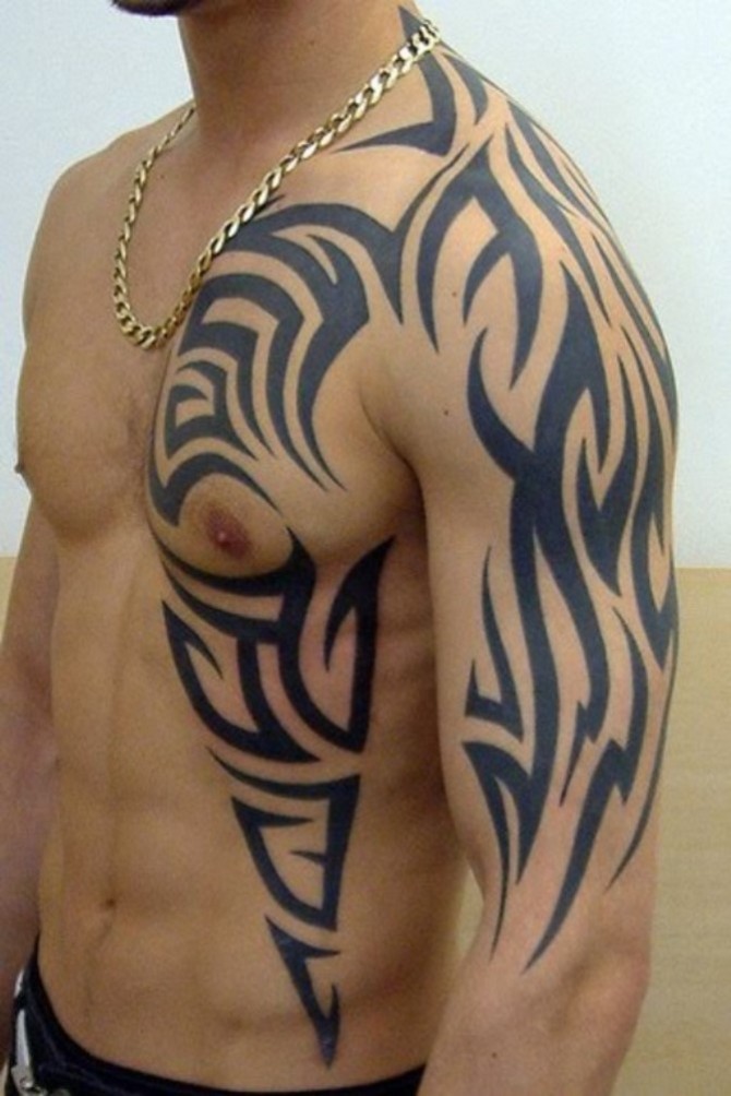 Tattoo for Men - 40+ Tribal Sleeve Tattoos <3 <3