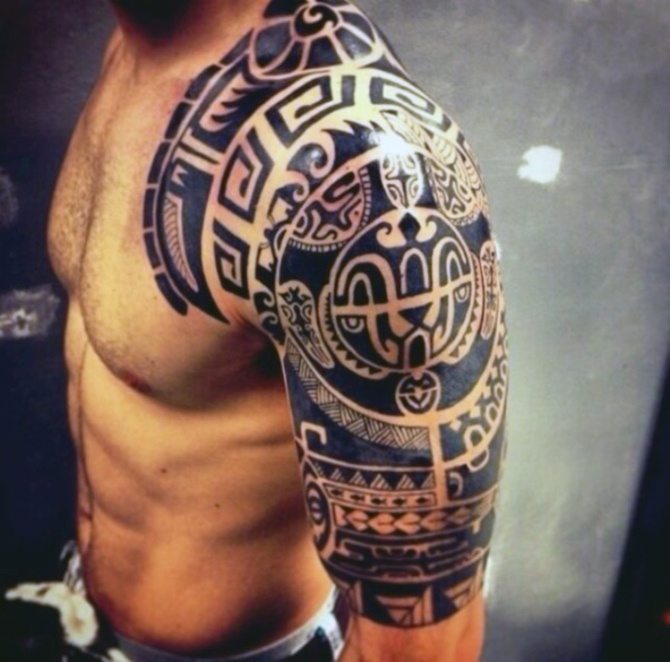 Arm Tattoo for Men - 40+ Tribal Sleeve Tattoos <3 <3