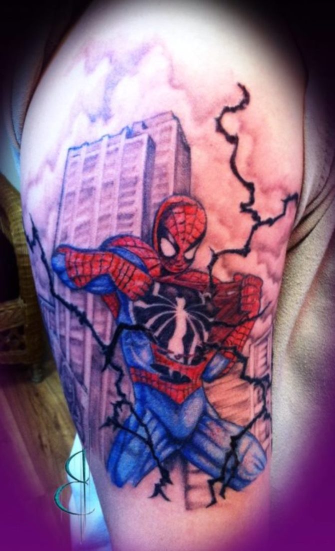  Spider Man Tattoo - Spider Tattoos <3 <3