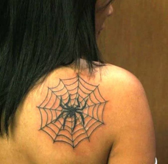 Spider Web Coloring Page - Spider Tattoos <3 <3