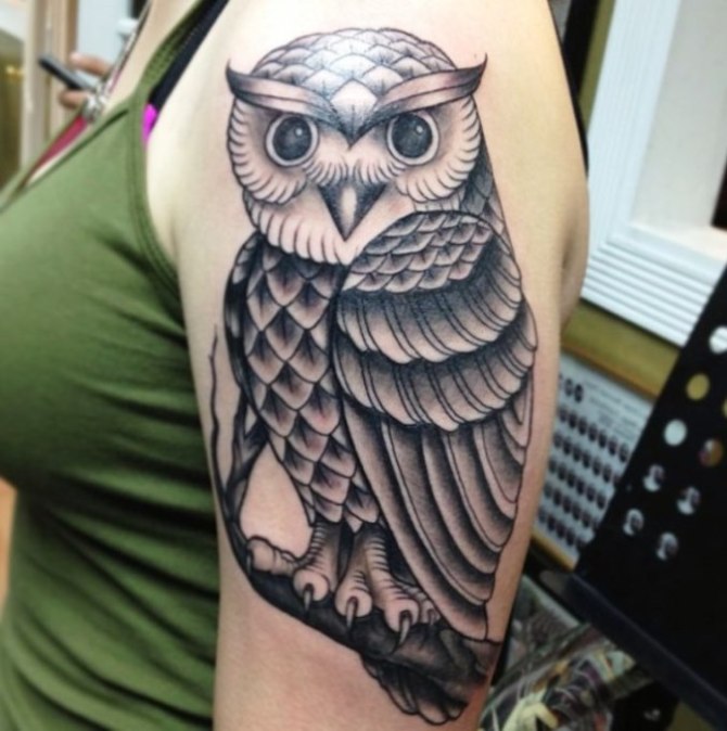 Owl Sleeve Tattoo - Owl Tattoos <3 <3