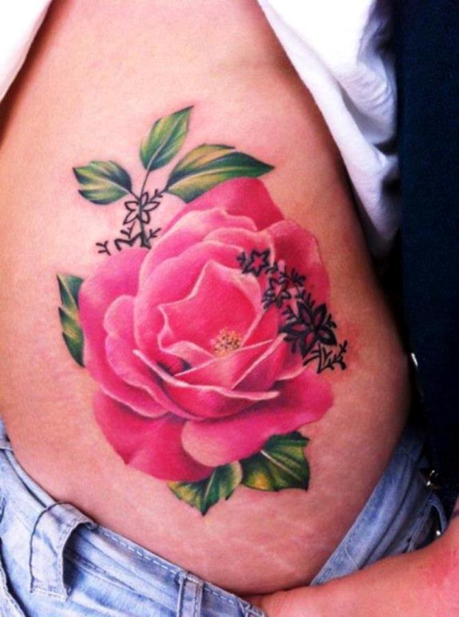 Tattoos Pink Roses - Rose Tattoos <3 <3