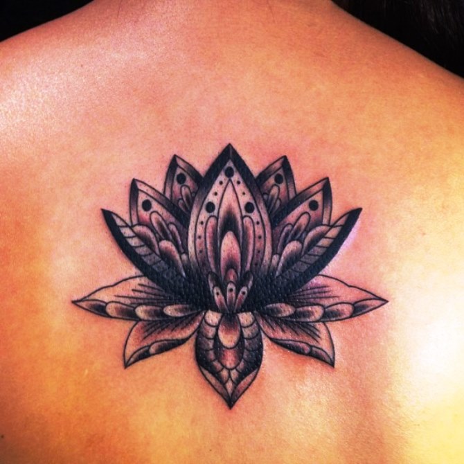 Simple Lotus Flower Tattoo - Lotus Tattoos <3 <3