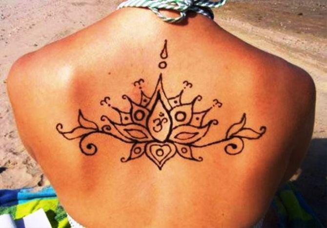 Henna Lotus Flower Tattoo - Lotus Tattoos <3 <3