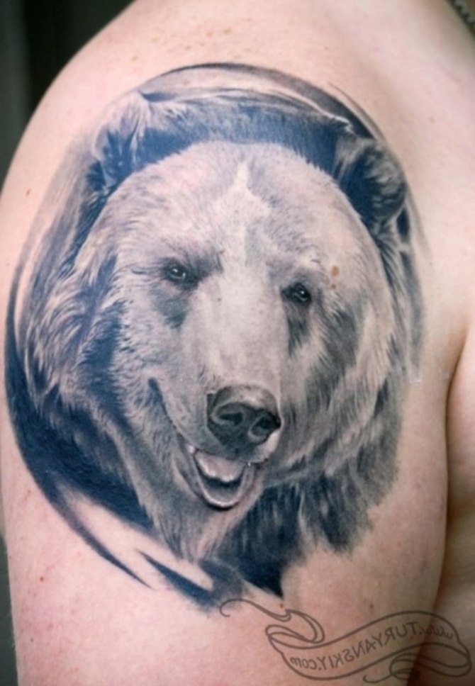 Animal Tattoo - Bear Tattoos <3 <3