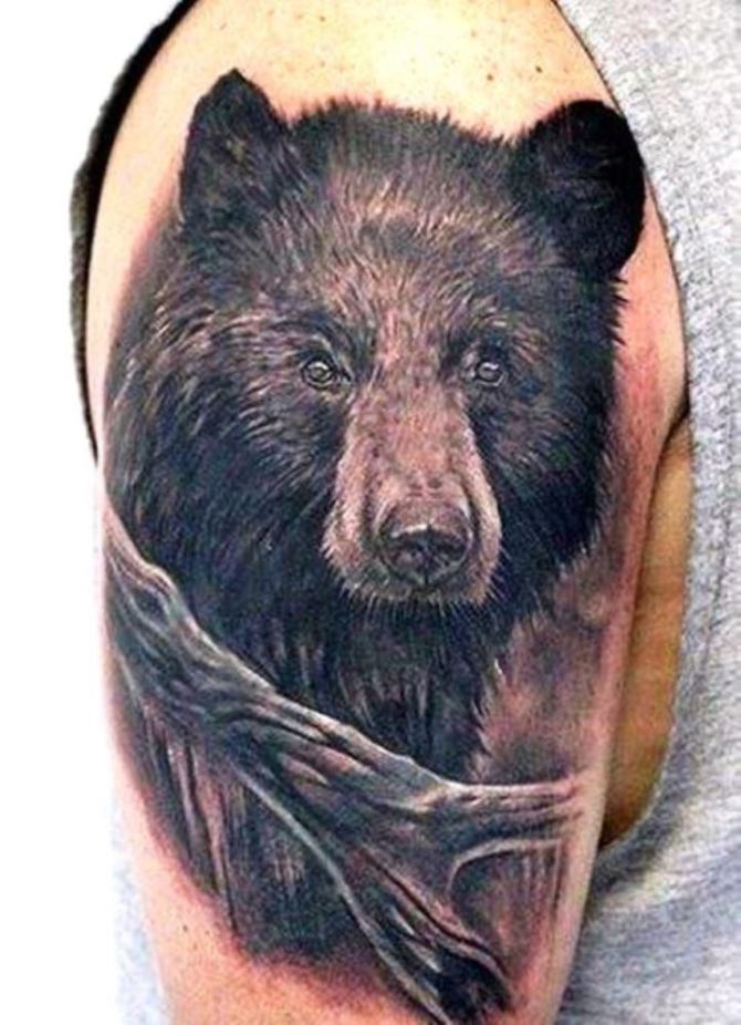 Brown Bear Tattoo - Bear Tattoos <3 <3