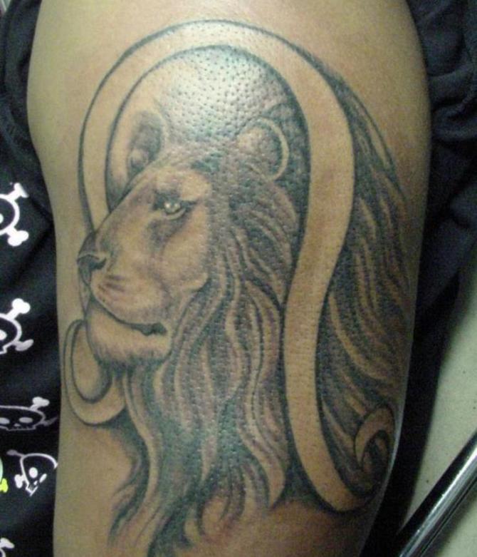  Leo the Lion Tattoo - Lion Tattoos <3 <3