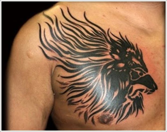 Tribal Tattoo - Lion Tattoos <3 <3