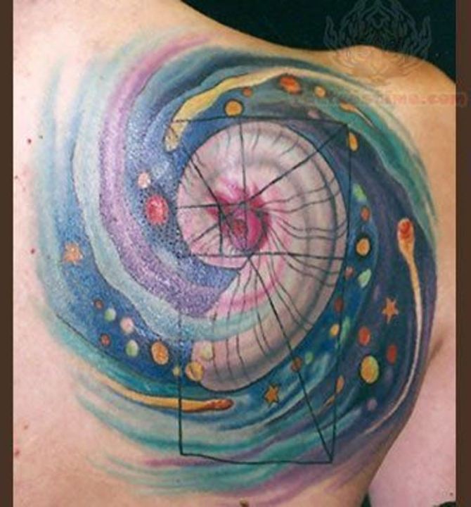  Fibonacci Tattoo - 30+ Spiral Tattoos <3 <3