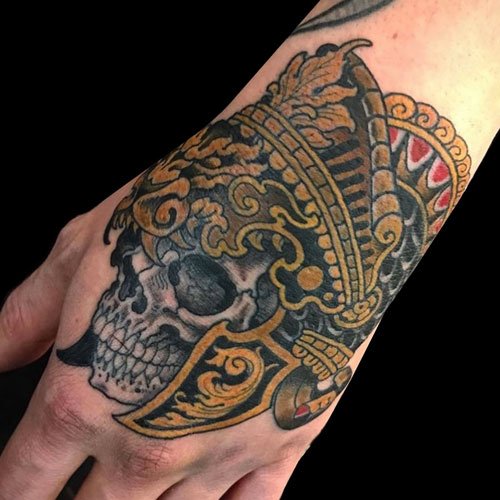 Skeleton Hand Tattoo