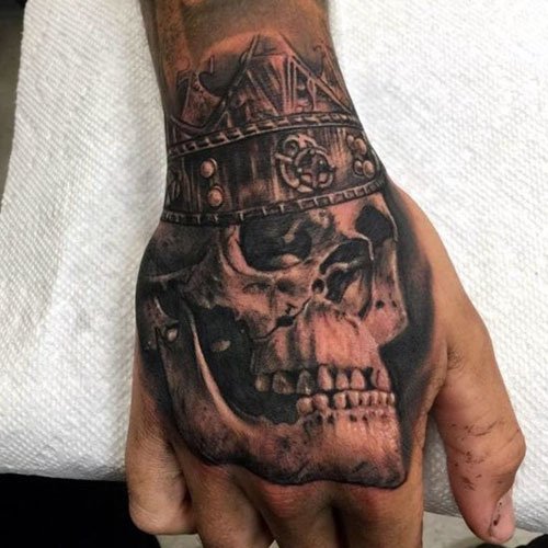 Skeleton Hand Tattoo meaning
