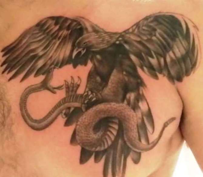  Mexican Eagle and Snake Tattoo - Eagle Tattoos <3 <3