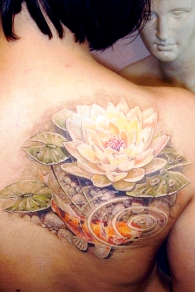 Flower Tattoo - Lotus Tattoos <3 <3