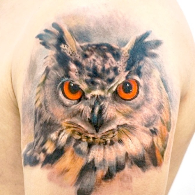  Realistic Owl Tattoo Designs - Owl Tattoos <3 <3