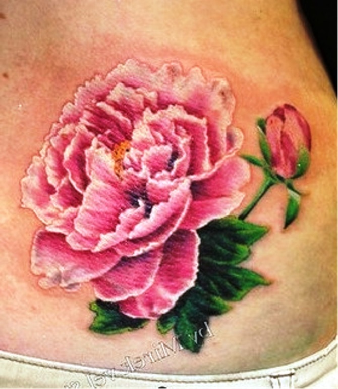  Peony Flower Tattoo - Peony Tattoos <3 <3