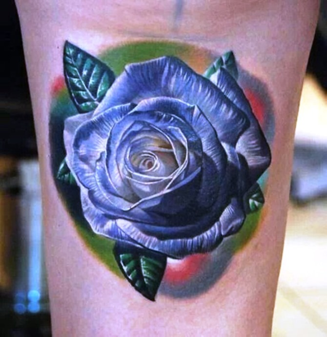 Rose Tattoo on Foot - Rose Tattoos <3 <3
