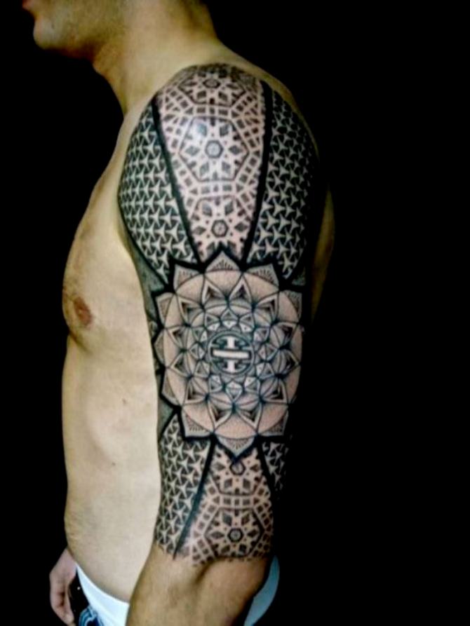 Sacred Geometry Tattoo Sleeve - Sacred Geometry Tattoos