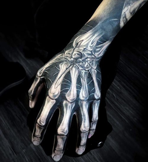 Hand Tattoo for female