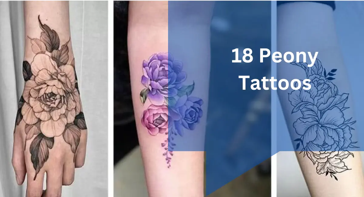 18 Peony Tattoos